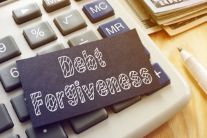 is debt forgiveness taxable 